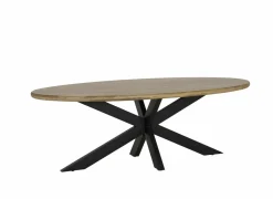 Tafel Canary 220x110cm - mango massief - naturel