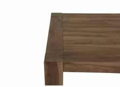 Tafel Carbone 140x140cm - sheesham massief - naturel