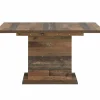 Tafel Clif 160/200x90cm - decor - old wood & donker beton