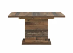 Tafel Clif 160/200x90cm - decor - old wood & donker beton