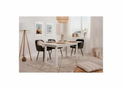Tafel Denver 160/200x90cm - decor - wit