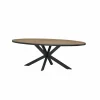 Tafel Elio  220x110cm - melamine - French oak