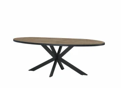 Tafel Estrella Etienne 220x110cm - meubelplaat - industrial oak
