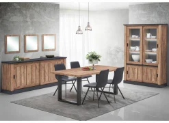 Tafel Estrella 220x95cm - decor  - industrial oak