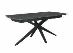 Tafel Hannibal 180/260x90cm - keramiek - zwart