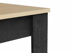 Tafel Kent 140x90cm - decor - chêne de fil & sidewalk