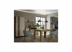 Tafel Killarney  120/147/175x85x78cm - decor - mauvella oak