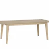 Tafel Legato 220x100cm - eik massief - naturel