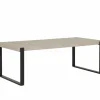 Tafel Lucca 184x103cm - decor - millenium eik & lichtgrijs