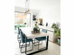 Tafel Lucca 226x103cm - decor - millenium eik & lichtgrijs