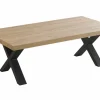 Tafel Marnix 170x100cm - decor - bruin