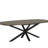 Tafel Mylo 220/280x120cm - lamulux - dark mango