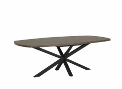 Tafel Mylo 220/280x120cm - lamulux - dark mango