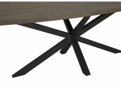 Tafel Mylo 220/280x120cm - lamulux - dark mango