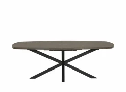 Tafel Mylo 220/280x120cm - lamulux - dark mango
