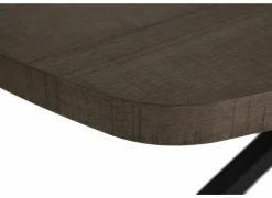 Tafel Mylo 220/280x120cm - lamulux - dark mango
