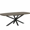 Tafel Mylo 200/260x102cm - lamulux - dark mango