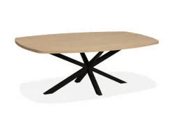 Tafel Mylo 220/280x120cm - lamulux - blond oak