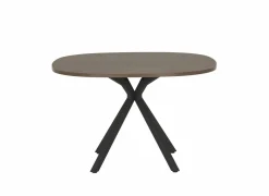 Perfecta Tafel Onyx 120x120cm - HPL - walnoot