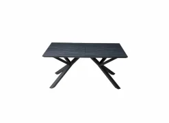 Tafel Rhine 160/220x90cm - melamine - zwart
