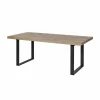 Tafel Stefan Tim 230x100cm - melamine - canyon oak
