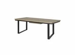 Tafel Tibo 190/250x100cm - melamine - french oak