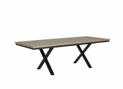 Tafel Tibo 190/250x100cm - melamine - french oak