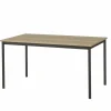Perfecta Tafel TMR 110x70cm - decor & metaal - naturel