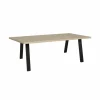 Tafel Toby 200x100cm - melamine - castella oak