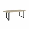 Tafel Toby 230x100cm - melamine - castella oak