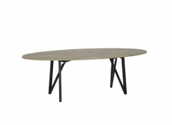 Perfecta Tafel Wacko 240x120cm - HPL - Halifax eik