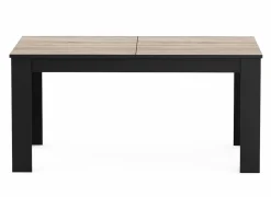 Demeyere Tafel Wayne 155/205x90cm - decor - eik & zwart