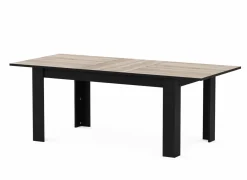 Demeyere Tafel Wayne 155/205x90cm - decor - eik & zwart