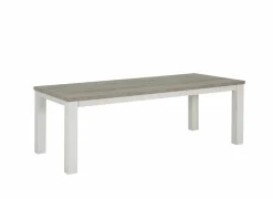 Tafel 226x102cm - decor - lariks & bruine eik