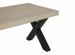 Tafel 164x100cm - decor - natuurlijke olm