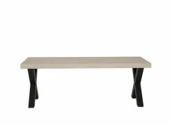 Tafel 226x100cm - decor - natuurlijke olm
