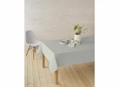 Tafelkleed Luxxus  Ø180cm - acrylvezel - beige & groen