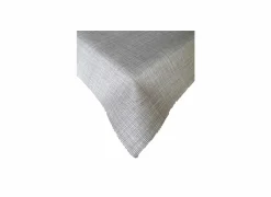 Tafelkleed Luxxus 180x180cm - stof -  grijs