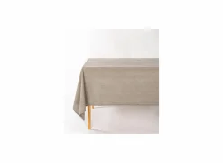 Tafelkleed Myrna 145x250cm - katoen - taupe