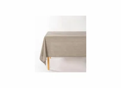 Tafelkleed Myrna 145x300cm - katoen - taupe