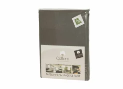 Tafelkleed Teflon 150x290cm - stof - donkergrijs