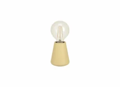 Tafellamp ASBY E27 H10cm hout beige