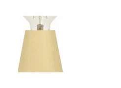 Tafellamp ASBY E27 H10cm hout beige