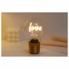 Tafellamp Bulb Shaped Light Love - glas & metaal - goud