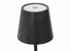 Tafellamp Cody Outdoor USB Ø11x37cm - staal - zwart