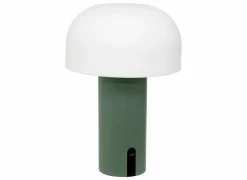 Tafellamp Jany Outdoor Ø15xH22cm - kunststof - groen met USB