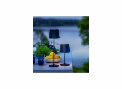 Brilliant Tafellamp Kaami H37cm zwart