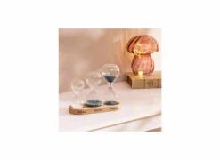 Tafellamp Malu LED H15cm,5 - glas - antiek roze