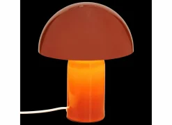 Tafellamp Paddenstoel Lito Ø20xH24,5cm E27 - metaal - terracotta