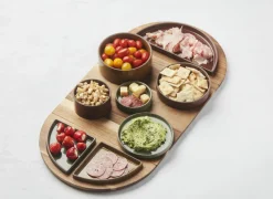 Tapaskom Sharing Ø10x6cm - keramiek - vintage marroon